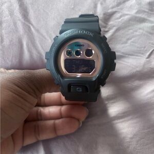 G-Shock black and rose gold Digital Smartwatch